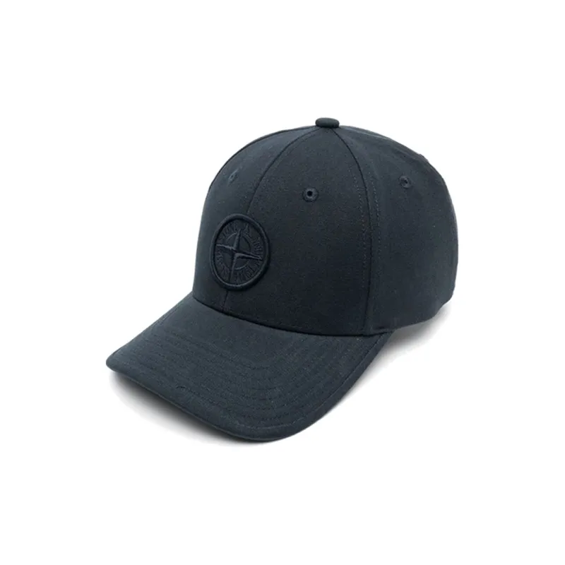 STONE ISLAND Compass Logo Embroidered Baseball Cap-0