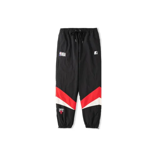 Nba X STARTER Knitted Sweatpants Men Black