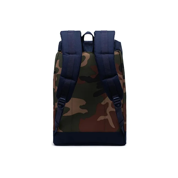 Herschel Polyester Laptop Bag Backpack Large Size Unisex Woodland Camouflage-1
