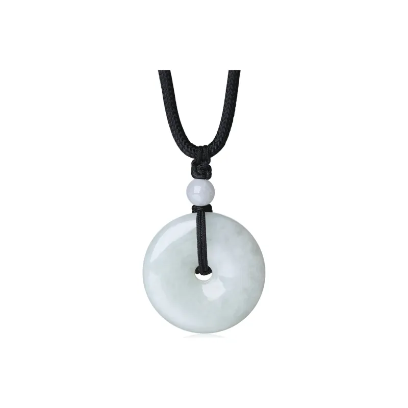Qing Yi Glutinous Jade Jadeite Pendants Unisex-0