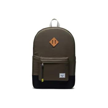 Herschel Polyester Backpack Large Size Unisex Ivy Green