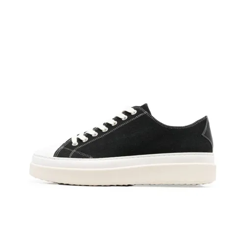 ISABEL MARANT Canvas Shoes Men Low-Top Black