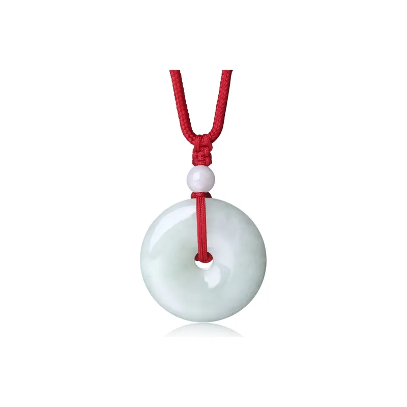 Qing Yi Glutinous Jade Jadeite Pendants Unisex-2