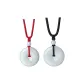 Jadeite Peaceful Buckle Pendant, 1 Pair