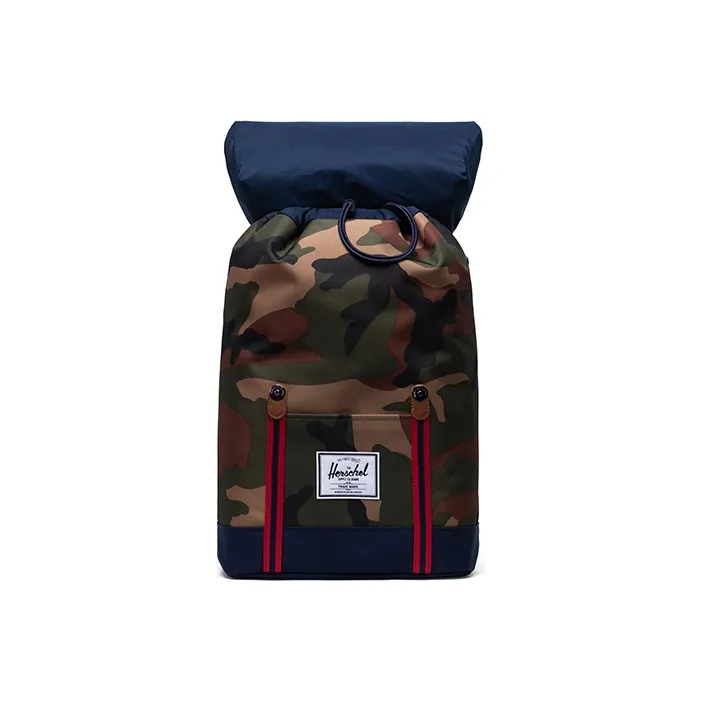 Herschel Polyester Laptop Bag Backpack Large Size Unisex Woodland Camouflage-2