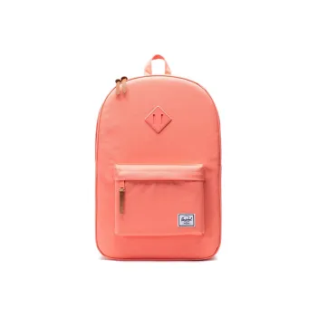 Herschel Polyester Backpack Large Size Unisex Salmon Pink