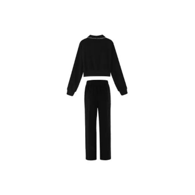 MacyMccoy Sweatshirt Sets Women's Black-1