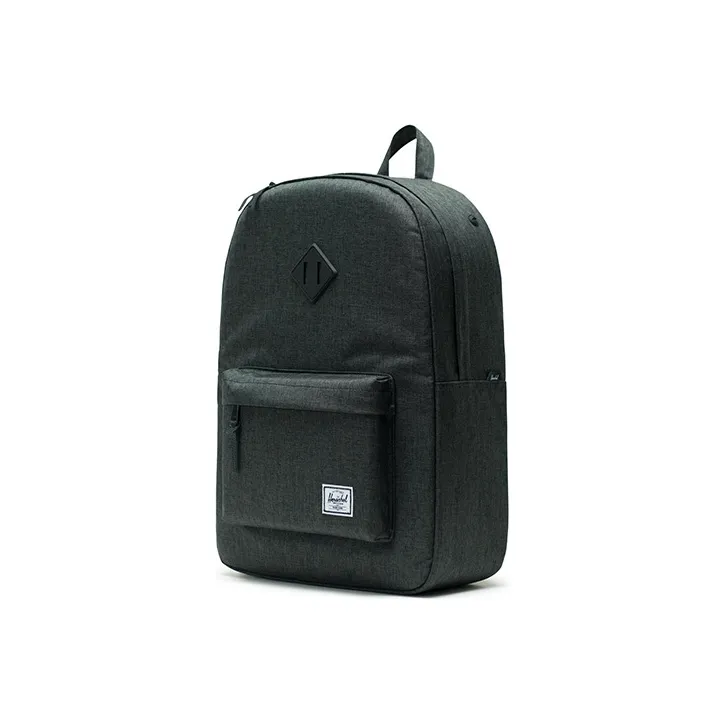 Herschel Polyester Backpack Large Size Unisex Black-1