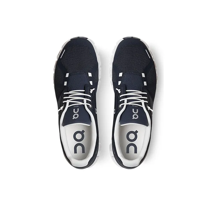 On Running Cloud 5 Midnight Navy White-3