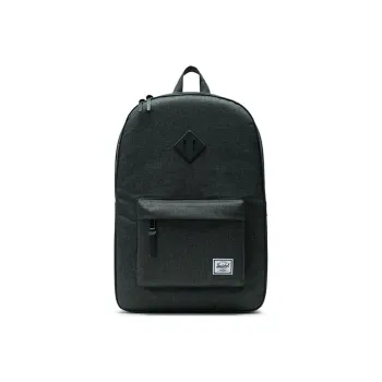 Herschel Polyester Backpack Large Size Unisex Black
