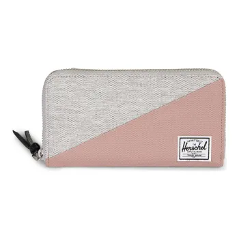 Herschel Polyester Clutches Wallets Women's Gray Rose