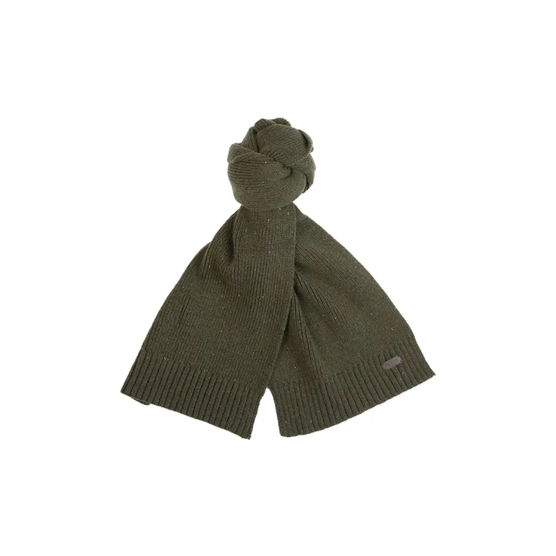 BARBOUR Knitted Scarf And Beanie Set-1