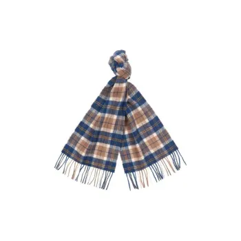 BARBOUR Knit Scarves Men Blue