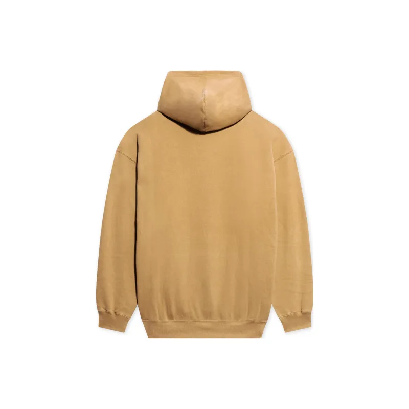 Balenciaga Logo Hoodie 'Brown'-1