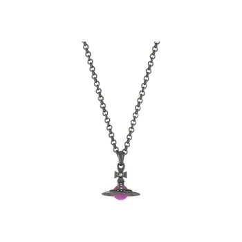 Vivienne Westwood Brass Necklaces Men's Gunmetal Gray