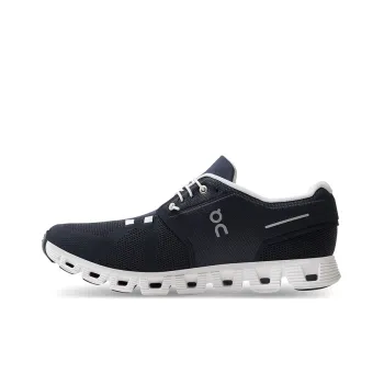 On Running Cloud 5 Midnight Navy White