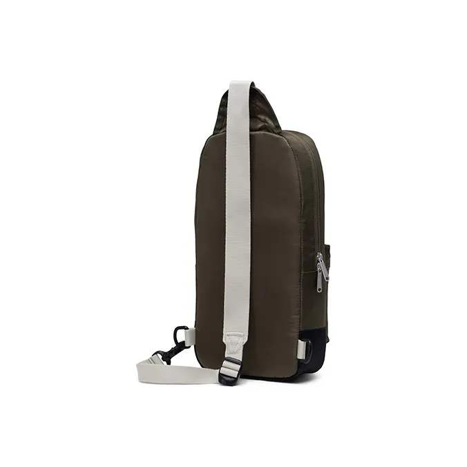 Herschel Recycled Material One Shoulder Crossbody Cell Phone Pouch Mini Unisex Ivy Green-3