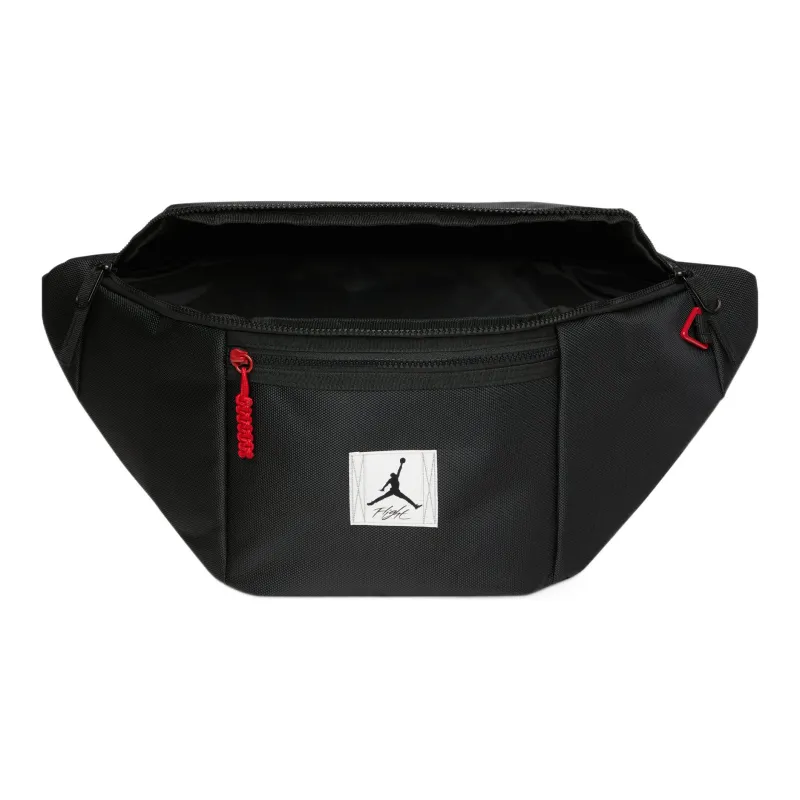 Jordan Polyester One Shoulder Crossbody Fanny Pack Regular Men's Black-1