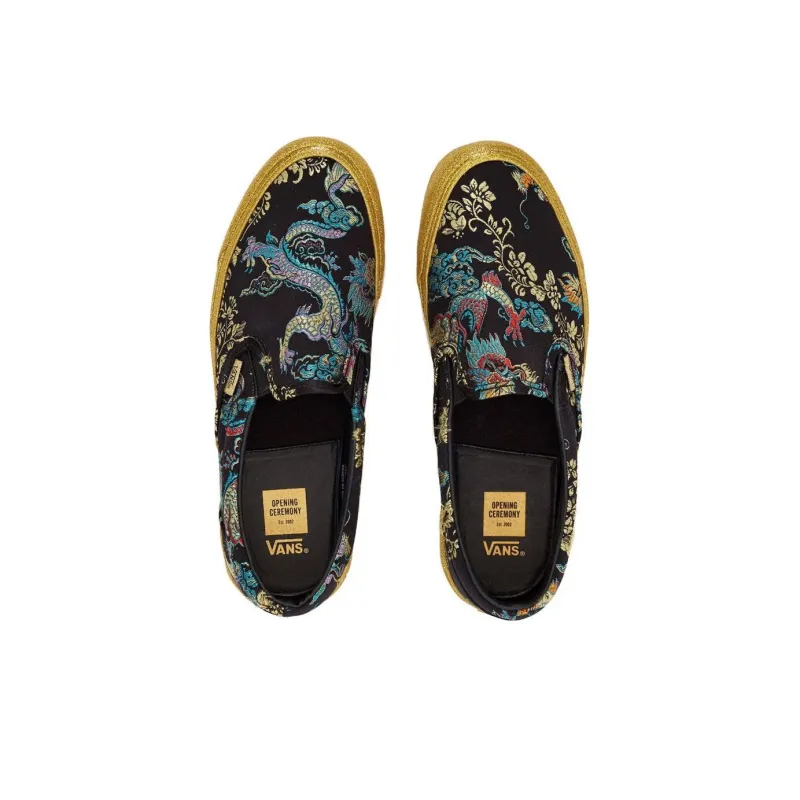 Vans Opening Ceremony X Og Classic Slip On 'Dragons'-3