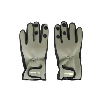 BARBOUR Neoprene Logo Printed Gloves