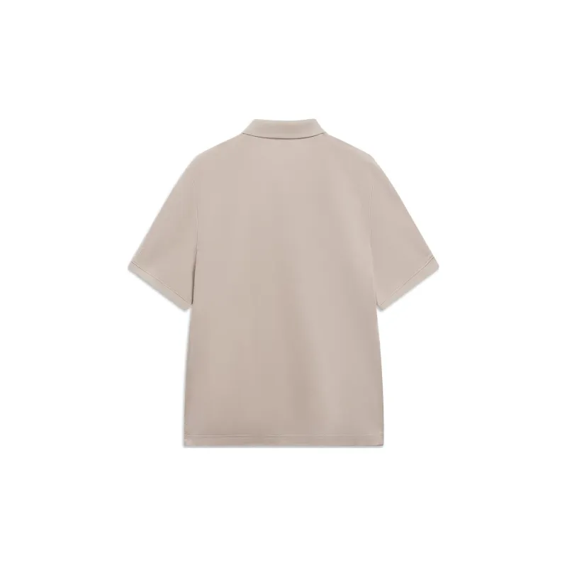 LiNing Sports Life Collection Polo Shirt Men's Goat Gray-1