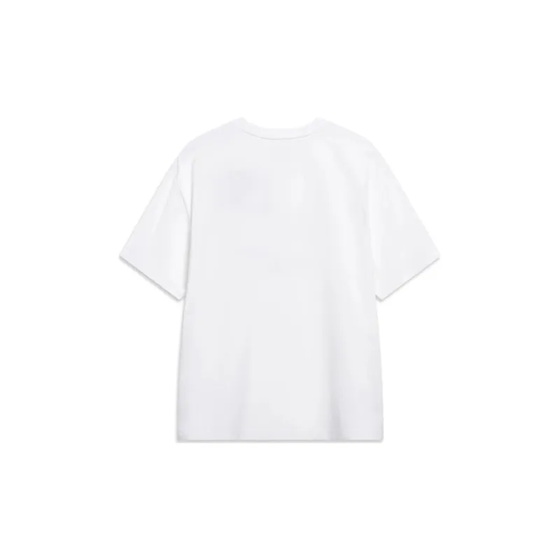 LiNing Sports Life Collection T Shirt Men's Standard White-1