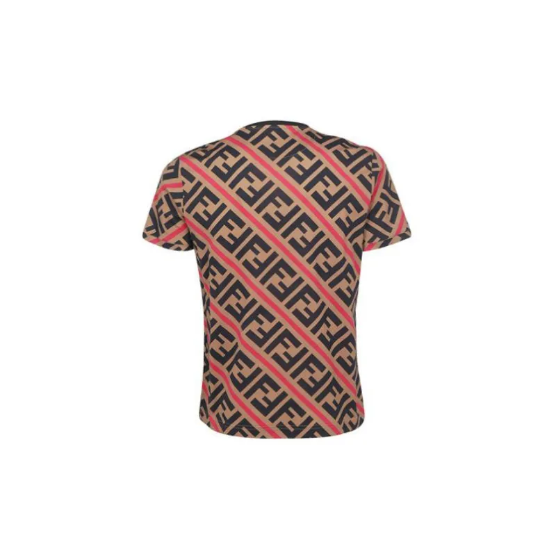 FENDI Ff Monogram Printed T shirt-1