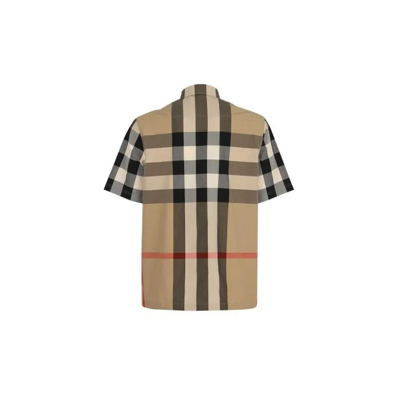 Burberry Thames Large Check Short Sleeve Shirt-1
