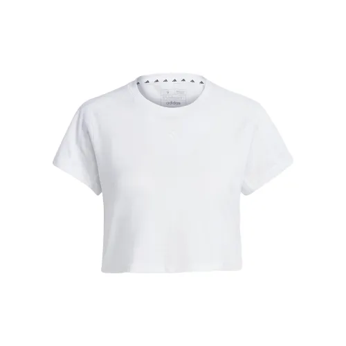 Adidas Crop Tops Women's White