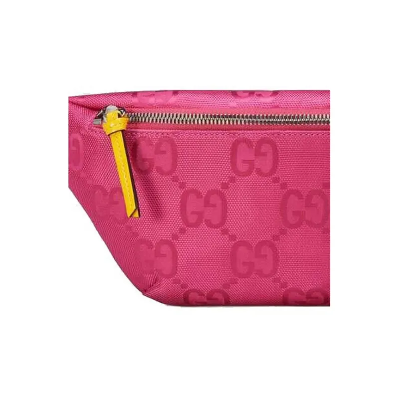 GUCCI Nylon With Leather Fanny Pack Sling Bags Kids' Bags Kids' Pink-4