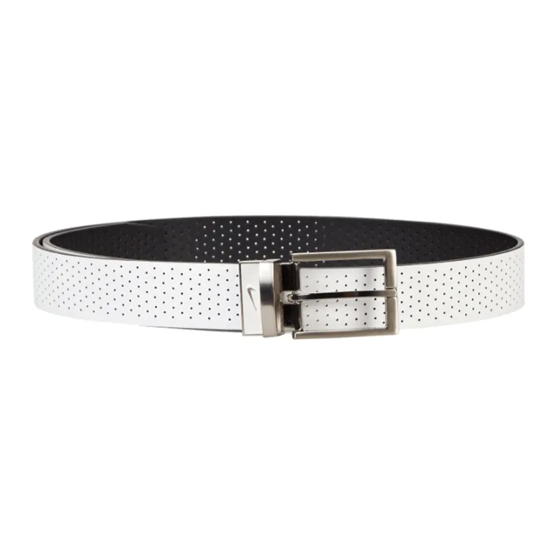 Nike Pin Buckle Belt Men's White Width: 3.5cm-0