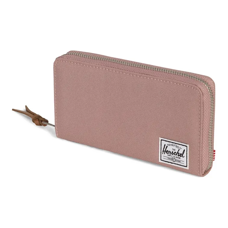 Herschel Polyester Clutches Wallets Regular Women's Gray Rose-1