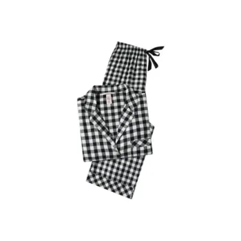 Victoria's Secret Pajama Set Women's Black White