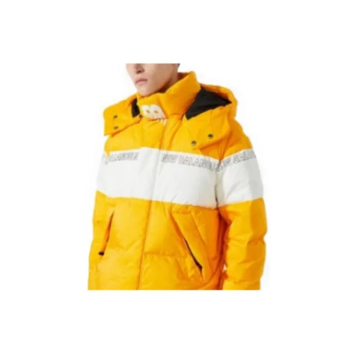New Balance Down Jackets Men Yellow-2