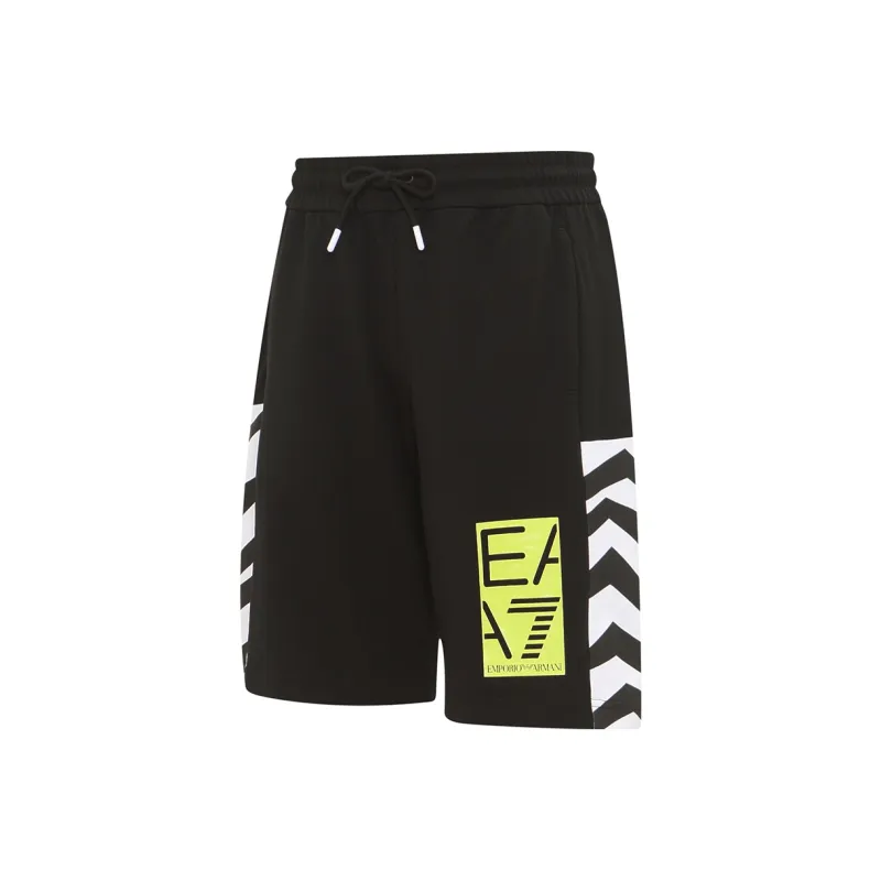 EMPORIO ARMANI EA7 SS23 Casual Shorts Men's Black-2
