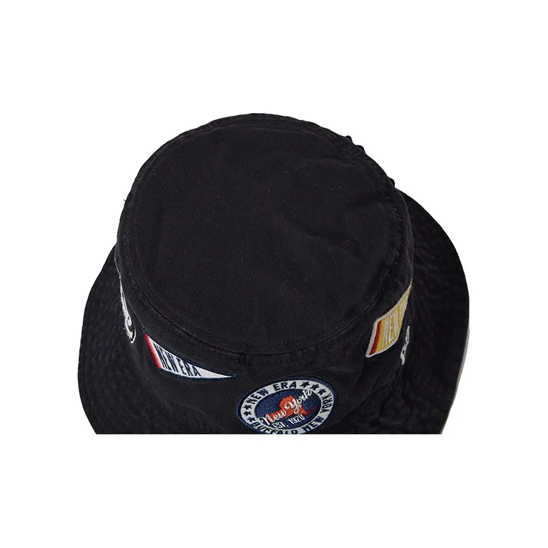 New Era Bucket Hats Unisex Black-5