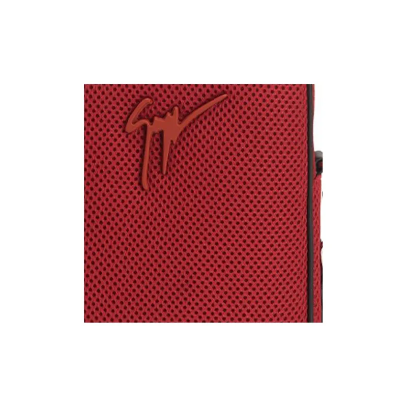 Giuseppe Zanotti/GZ Mesh Fabric Crossbody Bag Shoulder Bag Women's Red-4