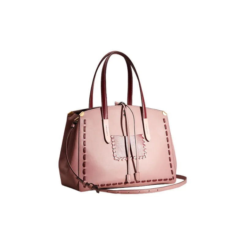 COACH Cooper Glove Tanned Leather, Leather Tote Bag, Shopping Bag, Shoulder Bag, Handbag Large Size Women's Rose-1