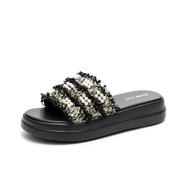 ZHR Slide Slippers Women's Black-2