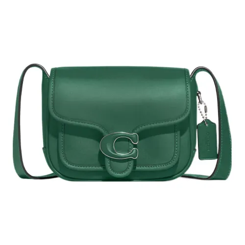 COACH Tabby Glove Tanning Shoulder Bag, Crossbody Bag Small Size Women's Green