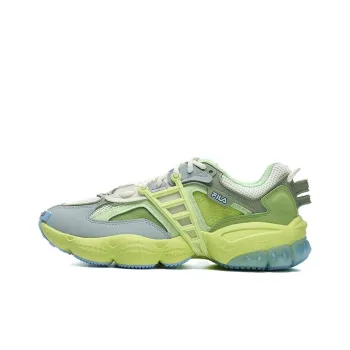 FILA LADDER Anti Slip Wear Resistant Low Top Casual Shoes Women's Olive Green
