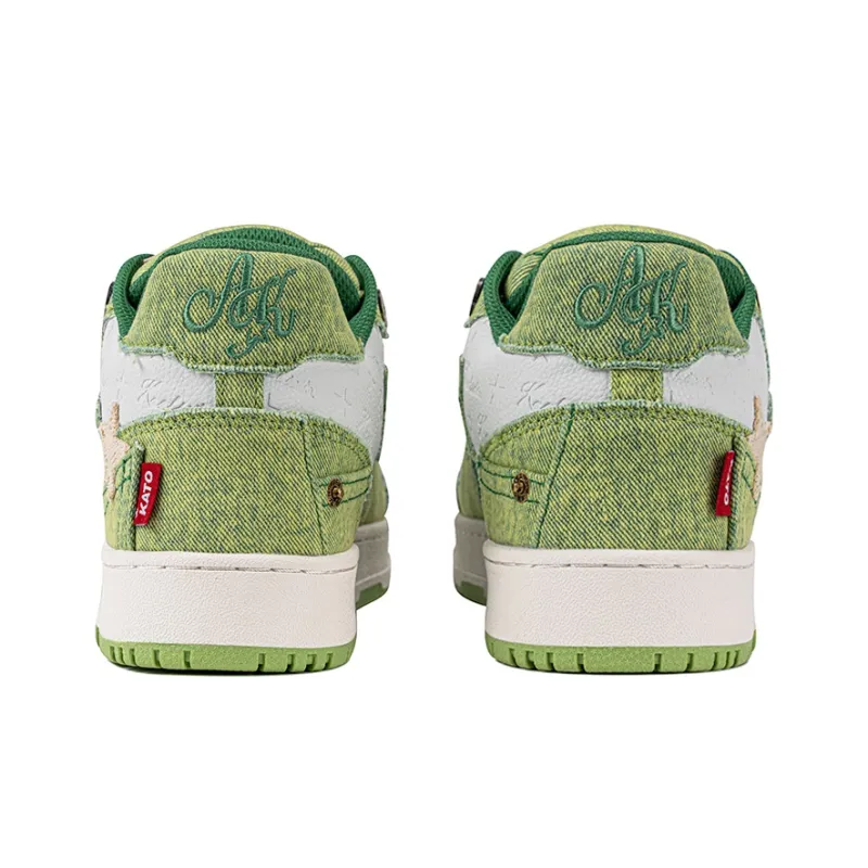 KAALIXTO Skateboarding Mid 'Green Jeans Avocado'-4