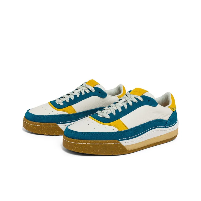Clarks Qilu Stylish Skateboarding Shoes Men's Turquoise-1