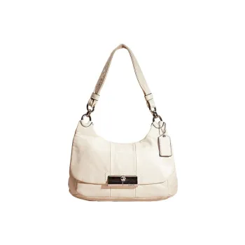 COACH Kristin Glove Tanning Portable Crossbody Bag Shoulder Bag Women's White