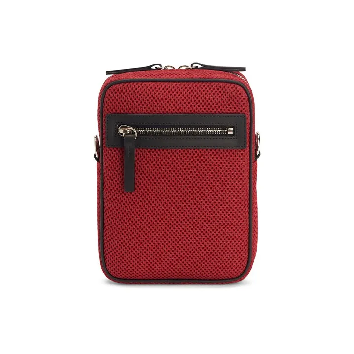 Giuseppe Zanotti/GZ Mesh Fabric Crossbody Bag Shoulder Bag Women's Red-2