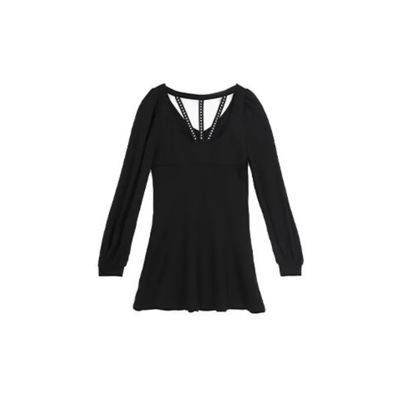 BOY BY BOY Long Sleeved Dresses Women's Black-1
