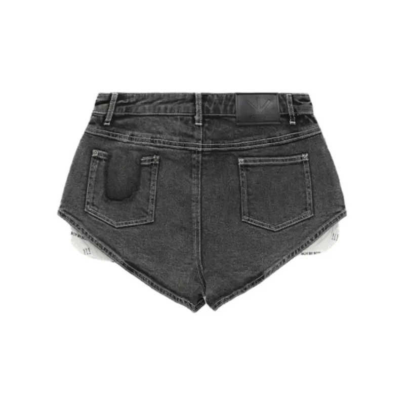 BOY BY BOY Denim Shorts Women's Black-1