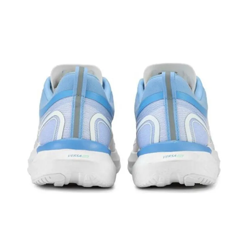 Saucony Humming 3 Cushioning Anti Slip And Wear Resistant Low Top Running Shoes Unisex White Blue-2
