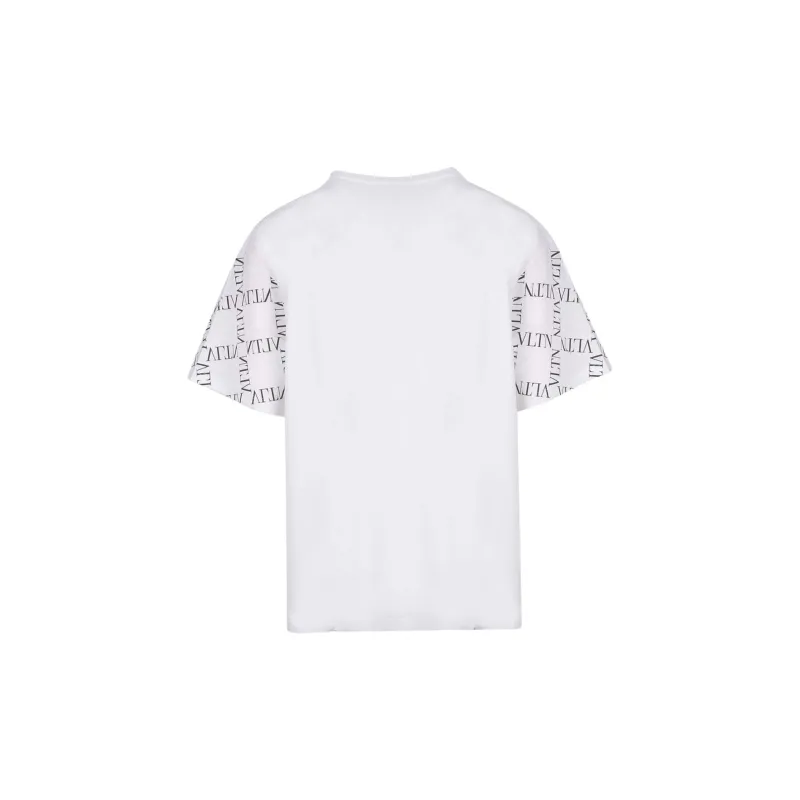 Valentino T Shirts Men White-1
