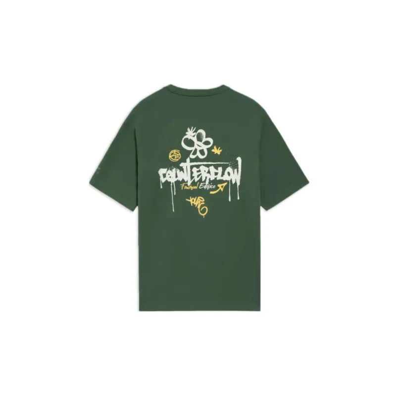 LiNing Sports Fashion Collection T Shirt Unisex Mist Pine Green-1